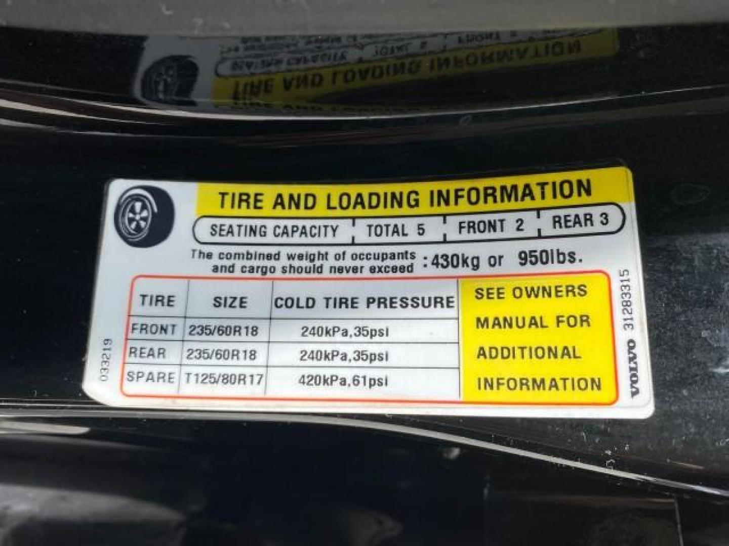 2010 Black Stone /Anthracite Black Volvo XC60 3.0T AWD SUV SUNROOF (YV4992DZXA2) with an 3.0L DOHC 24-Valve Turbocharged I6 Engine engine, Automatic transmission, located at 4701 North Dixie Hwy, Pompano Beach, FL, 33064, (954) 422-2889, 26.240938, -80.123474 - OUR WEBPAGE FLORIDACARS1.COM HAS OVER 100 PHOTOS AND FREE CARFAX LINK 2010 Volvo XC60 T6 4WD 4 Door Wagon/Sport Utility 3.0L I6 F DOHC 24V Gasoline 25 MPG All Wheel Drive Features 4WD/AWD ABS Brakes Air Conditioning Alloy Wheels AM/FM Stereo Automatic Transmission Auxiliary Audio Input Bluetooth Tec- Photo#72