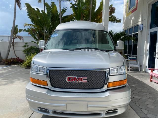 2013 Pure Silver Metallic /Medium Pewter GMC SAVANA HI TOP CONVERSION HANDICAP LIFT LOW MILES 24,857 (1GDS7DC40D1) with an 5.3L Vortec 1000 V8 SFI Flex-Fuel Engine engine, Automatic transmission, located at 4701 North Dixie Hwy, Pompano Beach, FL, 33064, (954) 422-2889, 26.240938, -80.123474 - OUR WEBPAGE FLORIDACARS1.COM HAS OVER 100 PHOTOS AND FREE CARFAX LINK 2013 GMC Savana 1500 MAJESTIC HI TOP CONVERSION VAN LEATHER Van 5.3L V8 F OHV 16V Flex Fuel 17 MPG Rear Wheel Drive Features ABS Brakes Air Conditioning AM/FM Stereo Automatic Transmission CD Audio Convenience Package Cruise Contr - Photo#2