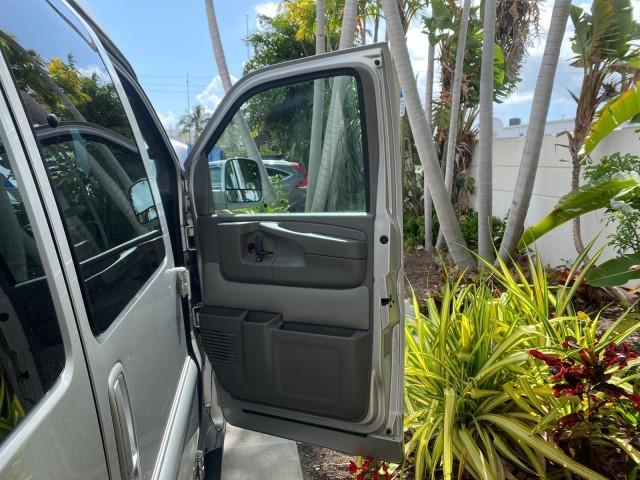 2013 Pure Silver Metallic /Medium Pewter GMC SAVANA HI TOP CONVERSION HANDICAP LIFT LOW MILES 24,857 (1GDS7DC40D1) with an 5.3L Vortec 1000 V8 SFI Flex-Fuel Engine engine, Automatic transmission, located at 4701 North Dixie Hwy, Pompano Beach, FL, 33064, (954) 422-2889, 26.240938, -80.123474 - OUR WEBPAGE FLORIDACARS1.COM HAS OVER 100 PHOTOS AND FREE CARFAX LINK 2013 GMC Savana 1500 MAJESTIC HI TOP CONVERSION VAN LEATHER Van 5.3L V8 F OHV 16V Flex Fuel 17 MPG Rear Wheel Drive Features ABS Brakes Air Conditioning AM/FM Stereo Automatic Transmission CD Audio Convenience Package Cruise Contr - Photo#11