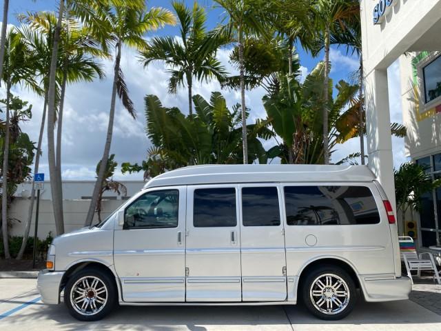 2013 Pure Silver Metallic /Medium Pewter GMC SAVANA HI TOP CONVERSION HANDICAP LIFT LOW MILES 24,857 (1GDS7DC40D1) with an 5.3L Vortec 1000 V8 SFI Flex-Fuel Engine engine, Automatic transmission, located at 4701 North Dixie Hwy, Pompano Beach, FL, 33064, (954) 422-2889, 26.240938, -80.123474 - OUR WEBPAGE FLORIDACARS1.COM HAS OVER 100 PHOTOS AND FREE CARFAX LINK 2013 GMC Savana 1500 MAJESTIC HI TOP CONVERSION VAN LEATHER Van 5.3L V8 F OHV 16V Flex Fuel 17 MPG Rear Wheel Drive Features ABS Brakes Air Conditioning AM/FM Stereo Automatic Transmission CD Audio Convenience Package Cruise Contr - Photo#30