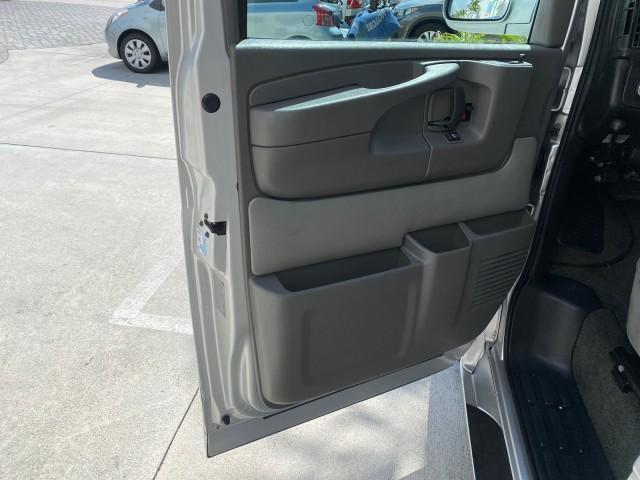 2013 Pure Silver Metallic /Medium Pewter GMC SAVANA HI TOP CONVERSION HANDICAP LIFT LOW MILES 24,857 (1GDS7DC40D1) with an 5.3L Vortec 1000 V8 SFI Flex-Fuel Engine engine, Automatic transmission, located at 4701 North Dixie Hwy, Pompano Beach, FL, 33064, (954) 422-2889, 26.240938, -80.123474 - OUR WEBPAGE FLORIDACARS1.COM HAS OVER 100 PHOTOS AND FREE CARFAX LINK 2013 GMC Savana 1500 MAJESTIC HI TOP CONVERSION VAN LEATHER Van 5.3L V8 F OHV 16V Flex Fuel 17 MPG Rear Wheel Drive Features ABS Brakes Air Conditioning AM/FM Stereo Automatic Transmission CD Audio Convenience Package Cruise Contr - Photo#43