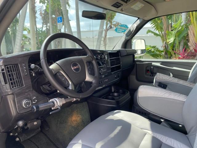 2013 Pure Silver Metallic /Medium Pewter GMC SAVANA HI TOP CONVERSION HANDICAP LIFT LOW MILES 24,857 (1GDS7DC40D1) with an 5.3L Vortec 1000 V8 SFI Flex-Fuel Engine engine, Automatic transmission, located at 4701 North Dixie Hwy, Pompano Beach, FL, 33064, (954) 422-2889, 26.240938, -80.123474 - OUR WEBPAGE FLORIDACARS1.COM HAS OVER 100 PHOTOS AND FREE CARFAX LINK 2013 GMC Savana 1500 MAJESTIC HI TOP CONVERSION VAN LEATHER Van 5.3L V8 F OHV 16V Flex Fuel 17 MPG Rear Wheel Drive Features ABS Brakes Air Conditioning AM/FM Stereo Automatic Transmission CD Audio Convenience Package Cruise Contr - Photo#48