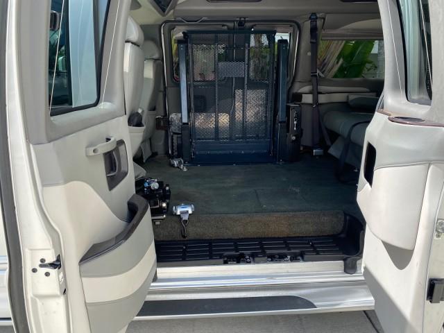 2013 Pure Silver Metallic /Medium Pewter GMC SAVANA HI TOP CONVERSION HANDICAP LIFT LOW MILES 24,857 (1GDS7DC40D1) with an 5.3L Vortec 1000 V8 SFI Flex-Fuel Engine engine, Automatic transmission, located at 4701 North Dixie Hwy, Pompano Beach, FL, 33064, (954) 422-2889, 26.240938, -80.123474 - OUR WEBPAGE FLORIDACARS1.COM HAS OVER 100 PHOTOS AND FREE CARFAX LINK 2013 GMC Savana 1500 MAJESTIC HI TOP CONVERSION VAN LEATHER Van 5.3L V8 F OHV 16V Flex Fuel 17 MPG Rear Wheel Drive Features ABS Brakes Air Conditioning AM/FM Stereo Automatic Transmission CD Audio Convenience Package Cruise Contr - Photo#81