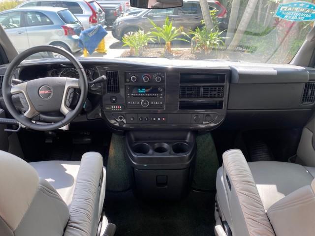 2013 Pure Silver Metallic /Medium Pewter GMC SAVANA HI TOP CONVERSION HANDICAP LIFT LOW MILES 24,857 (1GDS7DC40D1) with an 5.3L Vortec 1000 V8 SFI Flex-Fuel Engine engine, Automatic transmission, located at 4701 North Dixie Hwy, Pompano Beach, FL, 33064, (954) 422-2889, 26.240938, -80.123474 - OUR WEBPAGE FLORIDACARS1.COM HAS OVER 100 PHOTOS AND FREE CARFAX LINK 2013 GMC Savana 1500 MAJESTIC HI TOP CONVERSION VAN LEATHER Van 5.3L V8 F OHV 16V Flex Fuel 17 MPG Rear Wheel Drive Features ABS Brakes Air Conditioning AM/FM Stereo Automatic Transmission CD Audio Convenience Package Cruise Contr - Photo#98