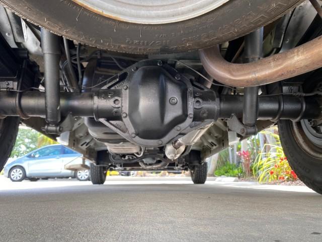 2001 Silver Metallic /Medium Graphite Ford Super Duty F-350 DRW DUALLY XL 1 OWNER LOW MILES 14,269 (1FTWF32SX1E) with an 6.8L SOHC SEFI V10 Engine engine, Automatic transmission, located at 4701 North Dixie Hwy, Pompano Beach, FL, 33064, (954) 422-2889, 26.240938, -80.123474 - OUR WEBPAGE FLORIDACARS1.COM HAS OVER 100 PHOTOS AND FREE CARFAX LINK 2001 Ford F-350 Super Duty Dually XL 1 OWNER Pickup 6.8L V10 F SOHC Gasoline Rear Wheel Drive Features ABS Brakes Air Conditioning AM/FM Stereo Automatic Transmission Cassette Player Dual Rear Wheels Long Bed Tow Hitch Vinyl Seats - Photo#22
