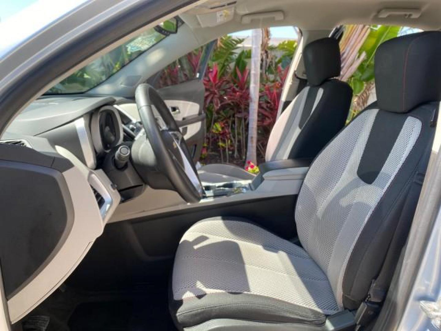 2014 Silver Topaz Metallic /Light Titanium/Jet Black Chevrolet Equinox SUV LT 1 OWNER LOW MILES 28,707 (2GNALCEK2E6) with an 2.4L DOHC 4-Cyl SIDI Spark Ignition DI Engine engine, Automatic transmission, located at 4701 North Dixie Hwy, Pompano Beach, FL, 33064, (954) 422-2889, 26.240938, -80.123474 - OUR WEBPAGE FLORIDACARS1.COM HAS OVER 100 PHOTOS AND FREE CARFAX LINK 2014 Chevrolet Equinox LT 1 OWNER 4 Door Wagon/Sport Utility 2.4L I4 F DOHC 16V Flex Fuel 32 MPG Front Wheel Drive Features ABS Brakes Air Conditioning Alloy Wheels AM/FM Stereo Automatic Transmission Auxiliary Audio Input Bluetoo- Photo#10