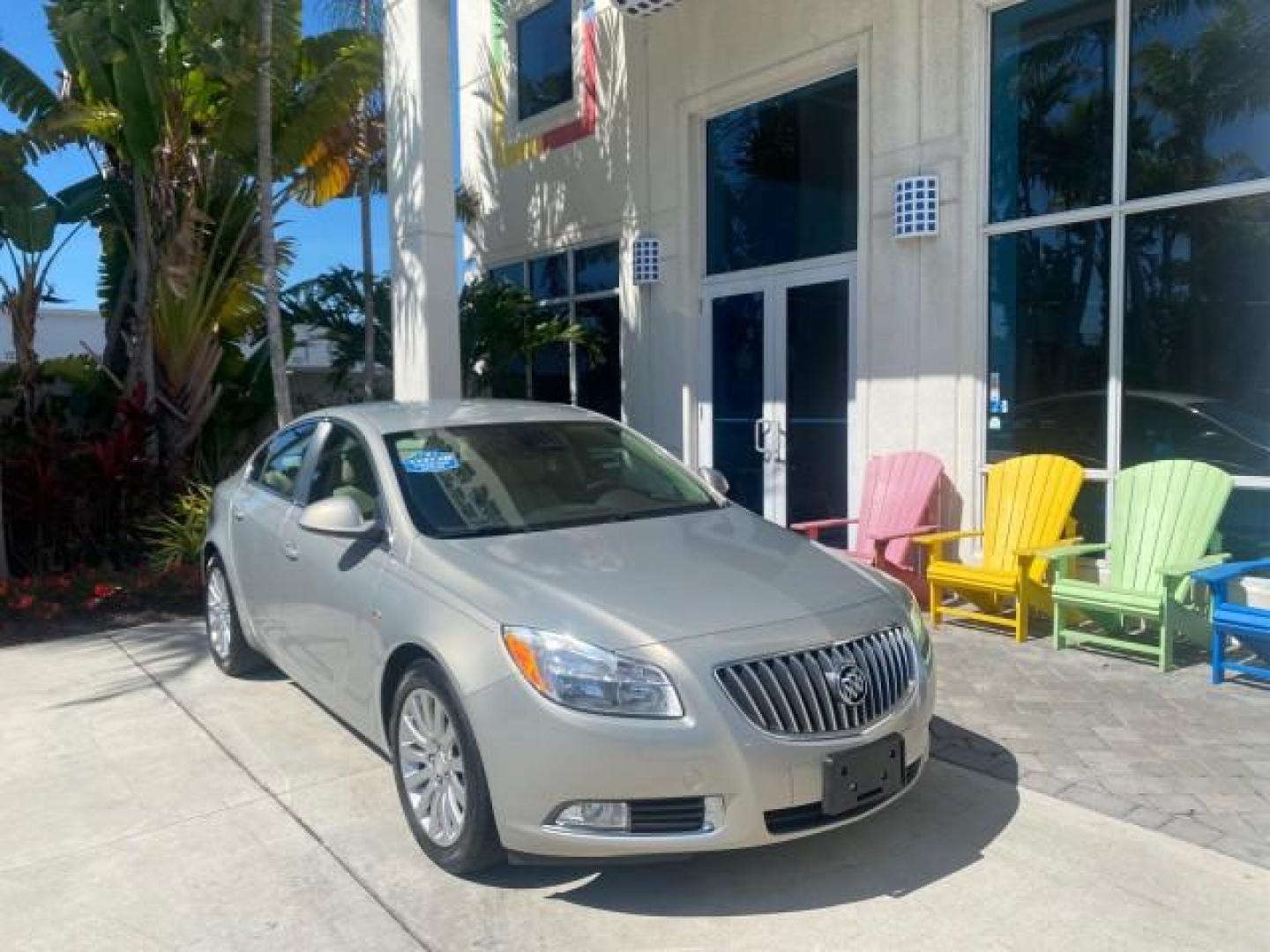 2011 Quicksilver Metallic /Cashmere Buick Regal SEDAN CXL LOW MILES 35,816 (W04GR5EC2B1) with an 2.4L Ecotec DOHC 4-Cyl SIDI Spark Ignition DI Engine engine, Automatic transmission, located at 4701 North Dixie Hwy, Pompano Beach, FL, 33064, (954) 422-2889, 26.240938, -80.123474 - OUR WEBPAGE FLORIDACARS1.COM HAS OVER 100 PHOTOS AND FREE CARFAX LINK 2011 Buick Regal CXL Sedan 4 DR 2.4L I4 F DOHC 16V Gasoline 30 MPG Front Wheel Drive Features ABS Brakes Air Conditioning Alloy Wheels AM/FM Stereo Automatic Transmission Auxiliary Audio Input Bluetooth Technology CD Audio Comfort- Photo#1