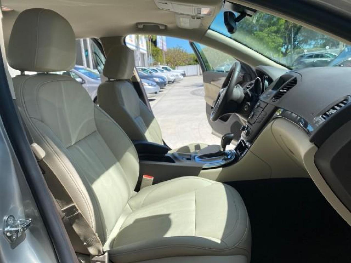 2011 Quicksilver Metallic /Cashmere Buick Regal SEDAN CXL LOW MILES 35,816 (W04GR5EC2B1) with an 2.4L Ecotec DOHC 4-Cyl SIDI Spark Ignition DI Engine engine, Automatic transmission, located at 4701 North Dixie Hwy, Pompano Beach, FL, 33064, (954) 422-2889, 26.240938, -80.123474 - OUR WEBPAGE FLORIDACARS1.COM HAS OVER 100 PHOTOS AND FREE CARFAX LINK 2011 Buick Regal CXL Sedan 4 DR 2.4L I4 F DOHC 16V Gasoline 30 MPG Front Wheel Drive Features ABS Brakes Air Conditioning Alloy Wheels AM/FM Stereo Automatic Transmission Auxiliary Audio Input Bluetooth Technology CD Audio Comfort- Photo#12