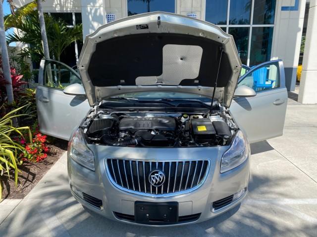 2011 Quicksilver Metallic /Cashmere Buick Regal SEDAN CXL LOW MILES 35,816 (W04GR5EC2B1) with an 2.4L Ecotec DOHC 4-Cyl SIDI Spark Ignition DI Engine engine, Automatic transmission, located at 4701 North Dixie Hwy, Pompano Beach, FL, 33064, (954) 422-2889, 26.240938, -80.123474 - OUR WEBPAGE FLORIDACARS1.COM HAS OVER 100 PHOTOS AND FREE CARFAX LINK 2011 Buick Regal CXL Sedan 4 DR 2.4L I4 F DOHC 16V Gasoline 30 MPG Front Wheel Drive Features ABS Brakes Air Conditioning Alloy Wheels AM/FM Stereo Automatic Transmission Auxiliary Audio Input Bluetooth Technology CD Audio Comfort - Photo#17