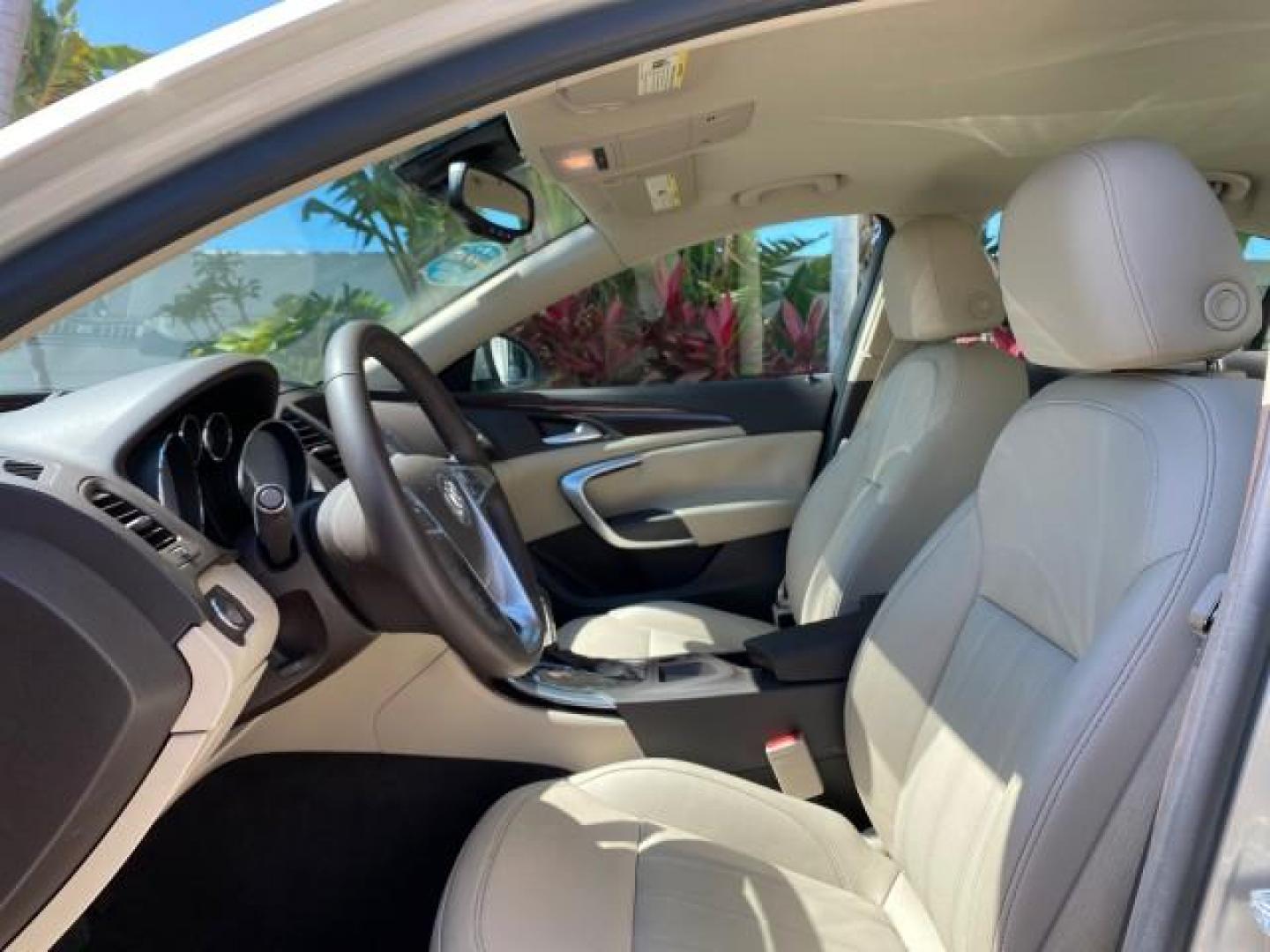 2011 Quicksilver Metallic /Cashmere Buick Regal SEDAN CXL LOW MILES 35,816 (W04GR5EC2B1) with an 2.4L Ecotec DOHC 4-Cyl SIDI Spark Ignition DI Engine engine, Automatic transmission, located at 4701 North Dixie Hwy, Pompano Beach, FL, 33064, (954) 422-2889, 26.240938, -80.123474 - OUR WEBPAGE FLORIDACARS1.COM HAS OVER 100 PHOTOS AND FREE CARFAX LINK 2011 Buick Regal CXL Sedan 4 DR 2.4L I4 F DOHC 16V Gasoline 30 MPG Front Wheel Drive Features ABS Brakes Air Conditioning Alloy Wheels AM/FM Stereo Automatic Transmission Auxiliary Audio Input Bluetooth Technology CD Audio Comfort- Photo#45