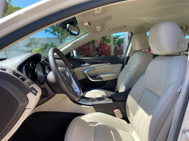 2011 Quicksilver Metallic /Cashmere Buick Regal SEDAN CXL LOW MILES 35,816 (W04GR5EC2B1) with an 2.4L Ecotec DOHC 4-Cyl SIDI Spark Ignition DI Engine engine, Automatic transmission, located at 4701 North Dixie Hwy, Pompano Beach, FL, 33064, (954) 422-2889, 26.240938, -80.123474 - OUR WEBPAGE FLORIDACARS1.COM HAS OVER 100 PHOTOS AND FREE CARFAX LINK 2011 Buick Regal CXL Sedan 4 DR 2.4L I4 F DOHC 16V Gasoline 30 MPG Front Wheel Drive Features ABS Brakes Air Conditioning Alloy Wheels AM/FM Stereo Automatic Transmission Auxiliary Audio Input Bluetooth Technology CD Audio Comfort - Photo#45