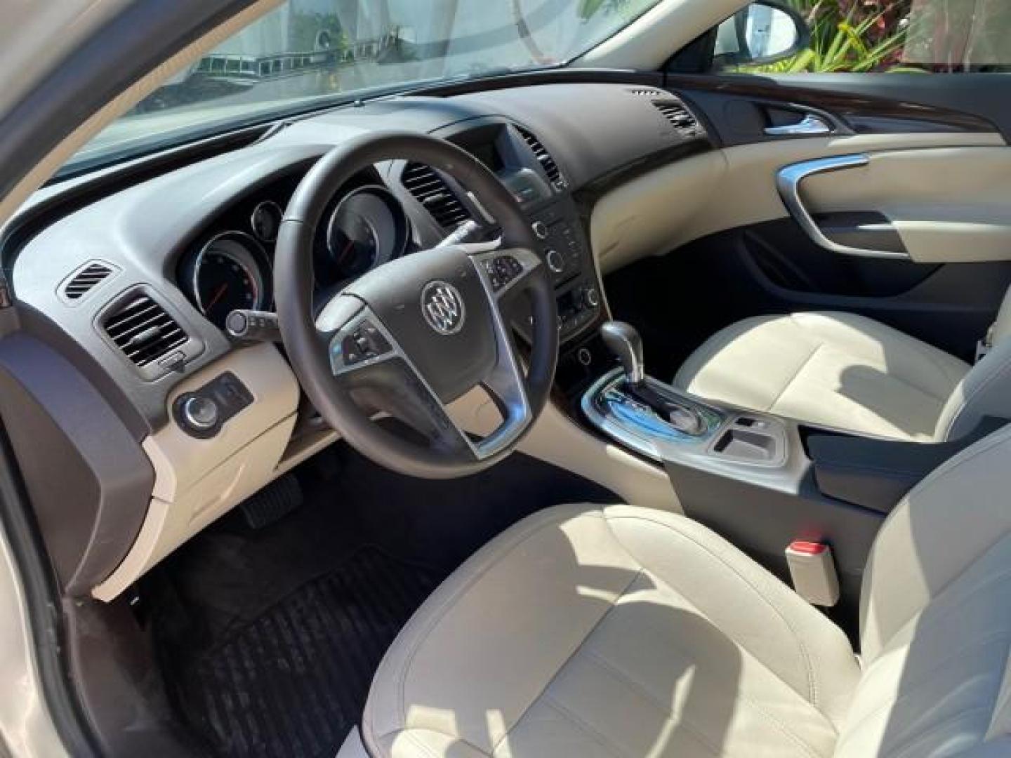 2011 Quicksilver Metallic /Cashmere Buick Regal SEDAN CXL LOW MILES 35,816 (W04GR5EC2B1) with an 2.4L Ecotec DOHC 4-Cyl SIDI Spark Ignition DI Engine engine, Automatic transmission, located at 4701 North Dixie Hwy, Pompano Beach, FL, 33064, (954) 422-2889, 26.240938, -80.123474 - OUR WEBPAGE FLORIDACARS1.COM HAS OVER 100 PHOTOS AND FREE CARFAX LINK 2011 Buick Regal CXL Sedan 4 DR 2.4L I4 F DOHC 16V Gasoline 30 MPG Front Wheel Drive Features ABS Brakes Air Conditioning Alloy Wheels AM/FM Stereo Automatic Transmission Auxiliary Audio Input Bluetooth Technology CD Audio Comfort- Photo#47