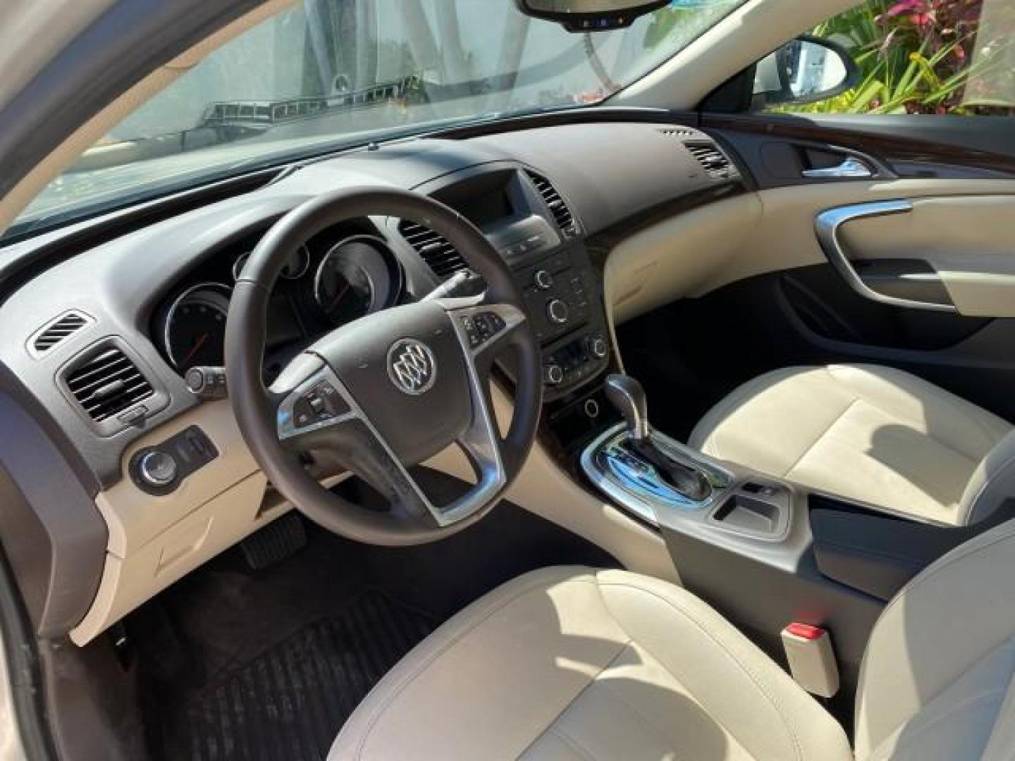 2011 Quicksilver Metallic /Cashmere Buick Regal SEDAN CXL LOW MILES 35,816 (W04GR5EC2B1) with an 2.4L Ecotec DOHC 4-Cyl SIDI Spark Ignition DI Engine engine, Automatic transmission, located at 4701 North Dixie Hwy, Pompano Beach, FL, 33064, (954) 422-2889, 26.240938, -80.123474 - OUR WEBPAGE FLORIDACARS1.COM HAS OVER 100 PHOTOS AND FREE CARFAX LINK 2011 Buick Regal CXL Sedan 4 DR 2.4L I4 F DOHC 16V Gasoline 30 MPG Front Wheel Drive Features ABS Brakes Air Conditioning Alloy Wheels AM/FM Stereo Automatic Transmission Auxiliary Audio Input Bluetooth Technology CD Audio Comfort- Photo#48