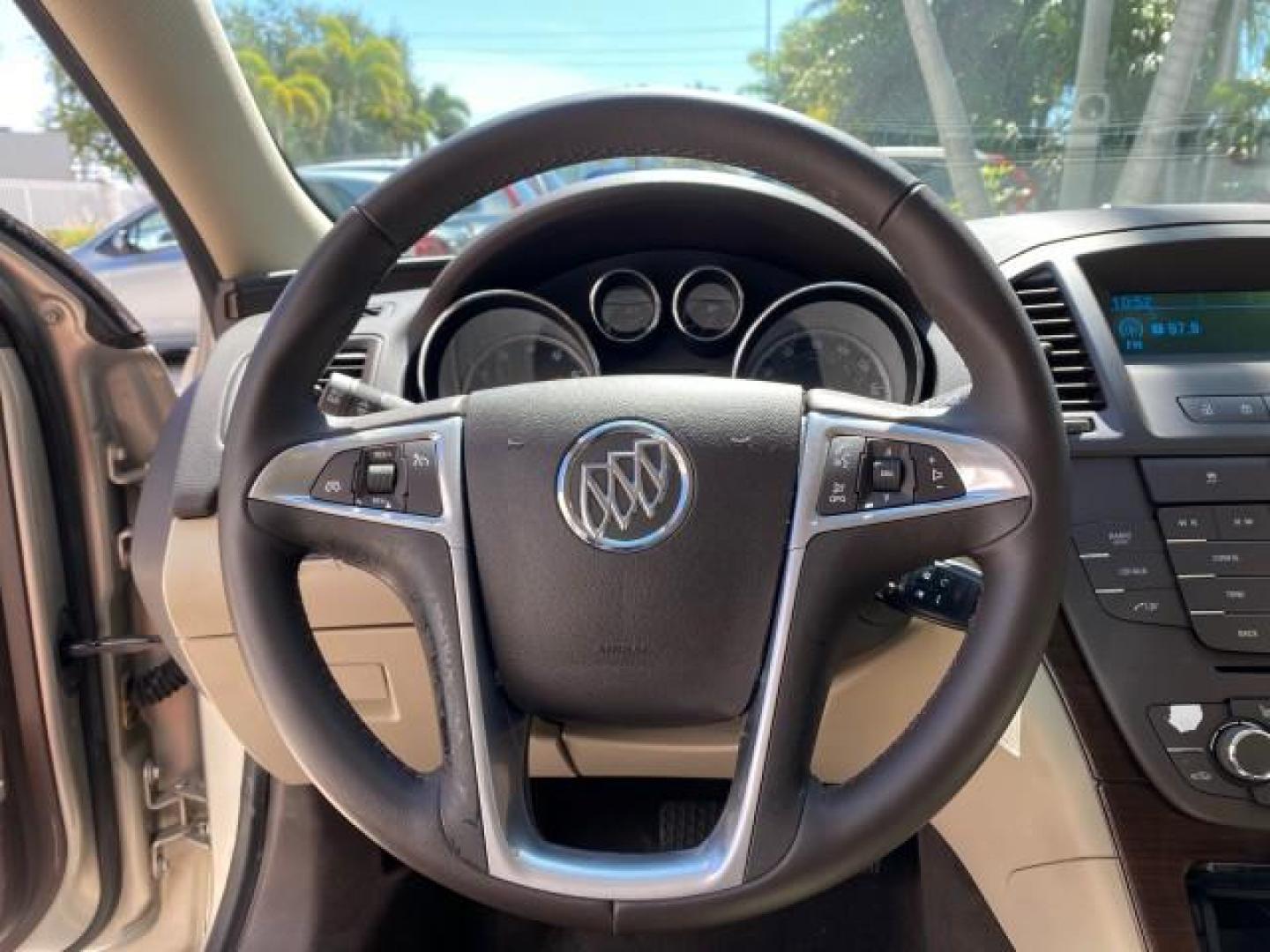 2011 Quicksilver Metallic /Cashmere Buick Regal SEDAN CXL LOW MILES 35,816 (W04GR5EC2B1) with an 2.4L Ecotec DOHC 4-Cyl SIDI Spark Ignition DI Engine engine, Automatic transmission, located at 4701 North Dixie Hwy, Pompano Beach, FL, 33064, (954) 422-2889, 26.240938, -80.123474 - OUR WEBPAGE FLORIDACARS1.COM HAS OVER 100 PHOTOS AND FREE CARFAX LINK 2011 Buick Regal CXL Sedan 4 DR 2.4L I4 F DOHC 16V Gasoline 30 MPG Front Wheel Drive Features ABS Brakes Air Conditioning Alloy Wheels AM/FM Stereo Automatic Transmission Auxiliary Audio Input Bluetooth Technology CD Audio Comfort- Photo#49