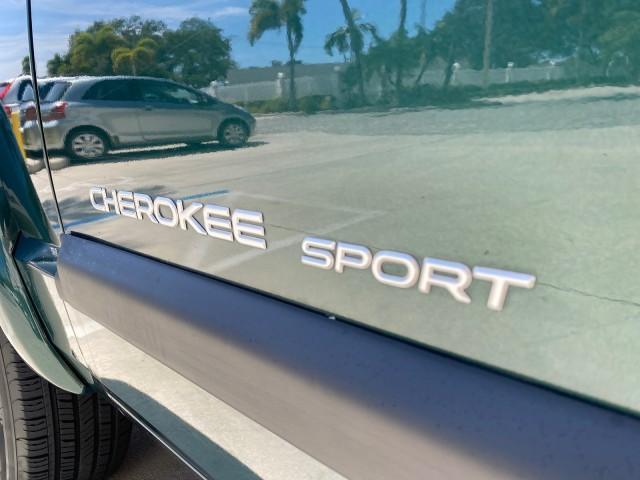 2000 Forest Green Pearl /Agate Jeep Cherokee Sport 1 OWNER 4X4 AC 4.0 6YL (1J4FF48S2YL) with an 4.0L SMFI I6 Power Tech Engine engine, Automatic transmission, located at 4701 North Dixie Hwy, Pompano Beach, FL, 33064, (954) 422-2889, 26.240938, -80.123474 - OUR WEBPAGE FLORIDACARS1.COM HAS OVER 100 PHOTOS AND FREE CARFAX LINK 2000 Jeep Cherokee Sport 4WD 4x4 4 Door Wagon/Sport Utility 4.0L I6 F Gasoline 22 MPG All Wheel Drive Features 4WD/AWD ABS Brakes Air Conditioning AM/FM Stereo Automatic Transmission Cassette Player CD Audio Cloth Seats Cruise Con - Photo#41