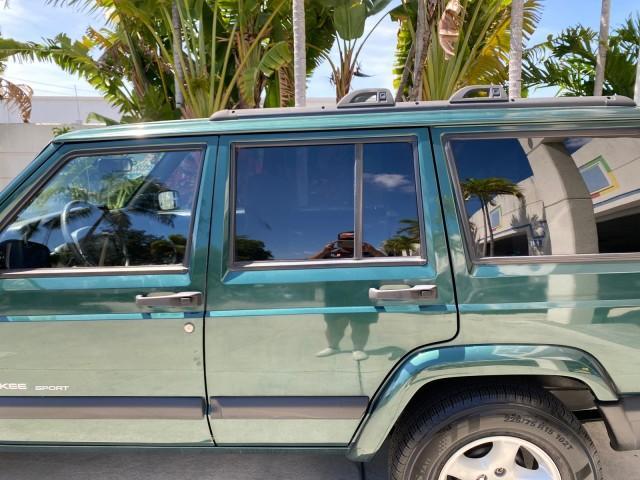 2000 Forest Green Pearl /Agate Jeep Cherokee Sport 1 OWNER 4X4 AC 4.0 6YL (1J4FF48S2YL) with an 4.0L SMFI I6 Power Tech Engine engine, Automatic transmission, located at 4701 North Dixie Hwy, Pompano Beach, FL, 33064, (954) 422-2889, 26.240938, -80.123474 - OUR WEBPAGE FLORIDACARS1.COM HAS OVER 100 PHOTOS AND FREE CARFAX LINK 2000 Jeep Cherokee Sport 4WD 4x4 4 Door Wagon/Sport Utility 4.0L I6 F Gasoline 22 MPG All Wheel Drive Features 4WD/AWD ABS Brakes Air Conditioning AM/FM Stereo Automatic Transmission Cassette Player CD Audio Cloth Seats Cruise Con - Photo#75