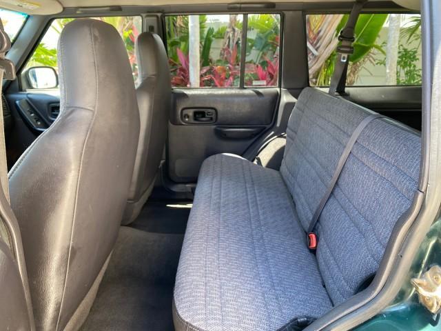 2000 Forest Green Pearl /Agate Jeep Cherokee Sport 1 OWNER 4X4 AC 4.0 6YL (1J4FF48S2YL) with an 4.0L SMFI I6 Power Tech Engine engine, Automatic transmission, located at 4701 North Dixie Hwy, Pompano Beach, FL, 33064, (954) 422-2889, 26.240938, -80.123474 - OUR WEBPAGE FLORIDACARS1.COM HAS OVER 100 PHOTOS AND FREE CARFAX LINK 2000 Jeep Cherokee Sport 4WD 4x4 4 Door Wagon/Sport Utility 4.0L I6 F Gasoline 22 MPG All Wheel Drive Features 4WD/AWD ABS Brakes Air Conditioning AM/FM Stereo Automatic Transmission Cassette Player CD Audio Cloth Seats Cruise Con - Photo#79