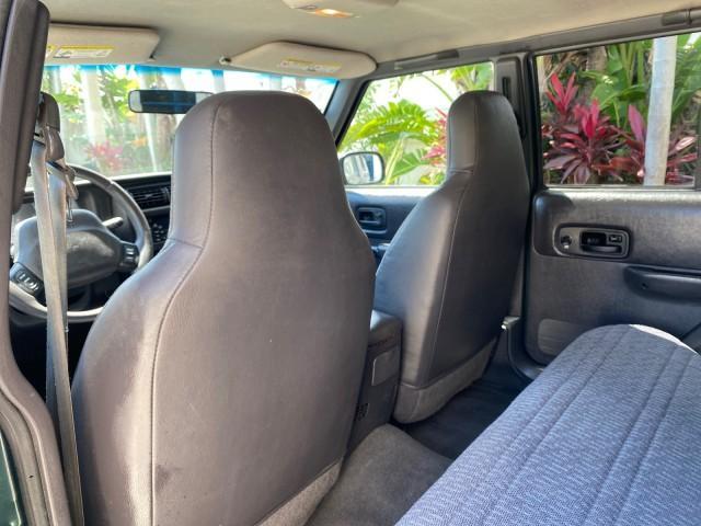 2000 Forest Green Pearl /Agate Jeep Cherokee Sport 1 OWNER 4X4 AC 4.0 6YL (1J4FF48S2YL) with an 4.0L SMFI I6 Power Tech Engine engine, Automatic transmission, located at 4701 North Dixie Hwy, Pompano Beach, FL, 33064, (954) 422-2889, 26.240938, -80.123474 - OUR WEBPAGE FLORIDACARS1.COM HAS OVER 100 PHOTOS AND FREE CARFAX LINK 2000 Jeep Cherokee Sport 4WD 4x4 4 Door Wagon/Sport Utility 4.0L I6 F Gasoline 22 MPG All Wheel Drive Features 4WD/AWD ABS Brakes Air Conditioning AM/FM Stereo Automatic Transmission Cassette Player CD Audio Cloth Seats Cruise Con - Photo#82