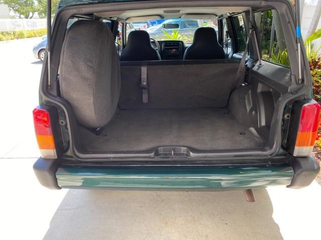 2000 Forest Green Pearl /Agate Jeep Cherokee Sport 1 OWNER 4X4 AC 4.0 6YL (1J4FF48S2YL) with an 4.0L SMFI I6 Power Tech Engine engine, Automatic transmission, located at 4701 North Dixie Hwy, Pompano Beach, FL, 33064, (954) 422-2889, 26.240938, -80.123474 - OUR WEBPAGE FLORIDACARS1.COM HAS OVER 100 PHOTOS AND FREE CARFAX LINK 2000 Jeep Cherokee Sport 4WD 4x4 4 Door Wagon/Sport Utility 4.0L I6 F Gasoline 22 MPG All Wheel Drive Features 4WD/AWD ABS Brakes Air Conditioning AM/FM Stereo Automatic Transmission Cassette Player CD Audio Cloth Seats Cruise Con - Photo#99
