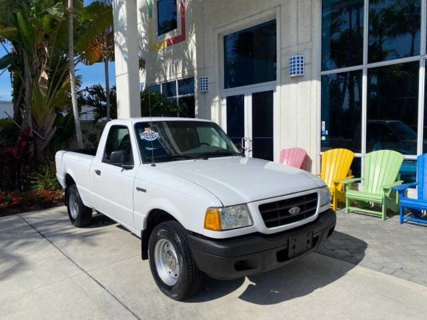 2002 Oxford White /Dark Graphite Ford Ranger Edge 1 OWNER LOW MILES 68,551 (1FTYR10U72P) with an 3.0L SEFI V6 Engine engine, Automatic transmission, located at 4701 North Dixie Hwy, Pompano Beach, FL, 33064, (954) 422-2889, 26.240938, -80.123474 - OUR WEBPAGE FLORIDACARS1.COM HAS OVER 100 PHOTOS AND FREE CARFAX LINK 2002 Ford Ranger Edge 1 OWNER Pickup 3.0L V6 F OHV Gasoline 22 MPG Rear Wheel Drive Features ABS Brakes Air Conditioning AM/FM Stereo Automatic Transmission Bed Liner CD Audio Vinyl Seats 2002 Ford Ranger Edge Regular Cab 2WD is a- Photo#1