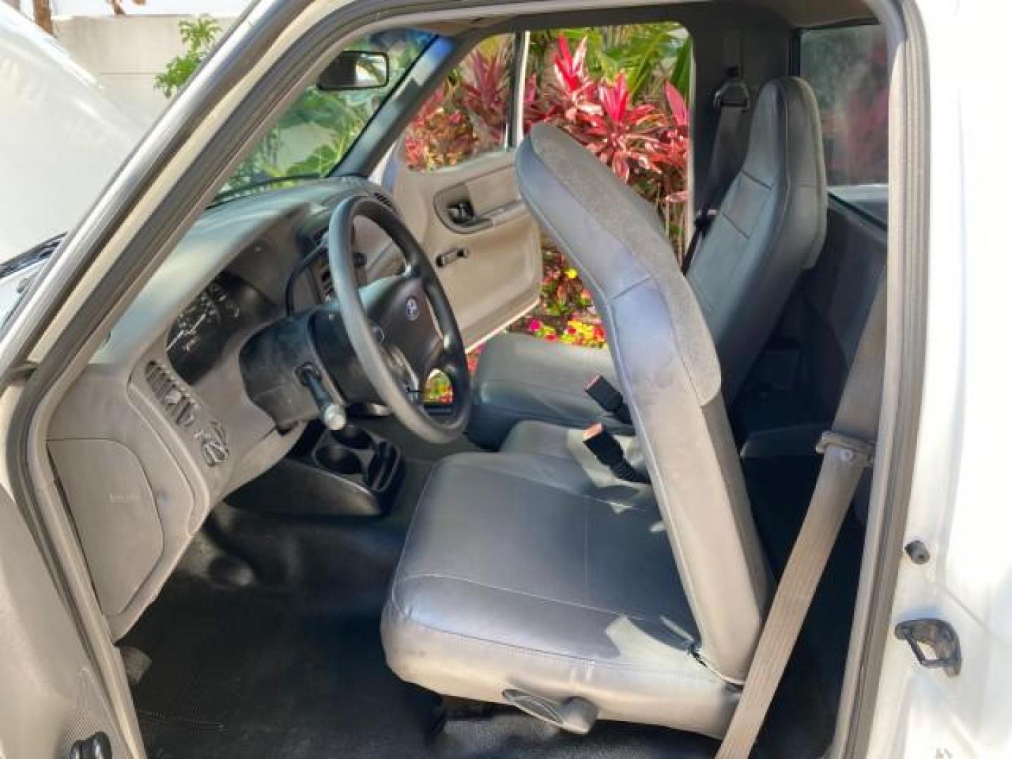 2002 Oxford White /Dark Graphite Ford Ranger Edge 1 OWNER LOW MILES 68,551 (1FTYR10U72P) with an 3.0L SEFI V6 Engine engine, Automatic transmission, located at 4701 North Dixie Hwy, Pompano Beach, FL, 33064, (954) 422-2889, 26.240938, -80.123474 - OUR WEBPAGE FLORIDACARS1.COM HAS OVER 100 PHOTOS AND FREE CARFAX LINK 2002 Ford Ranger Edge 1 OWNER Pickup 3.0L V6 F OHV Gasoline 22 MPG Rear Wheel Drive Features ABS Brakes Air Conditioning AM/FM Stereo Automatic Transmission Bed Liner CD Audio Vinyl Seats 2002 Ford Ranger Edge Regular Cab 2WD is a- Photo#12