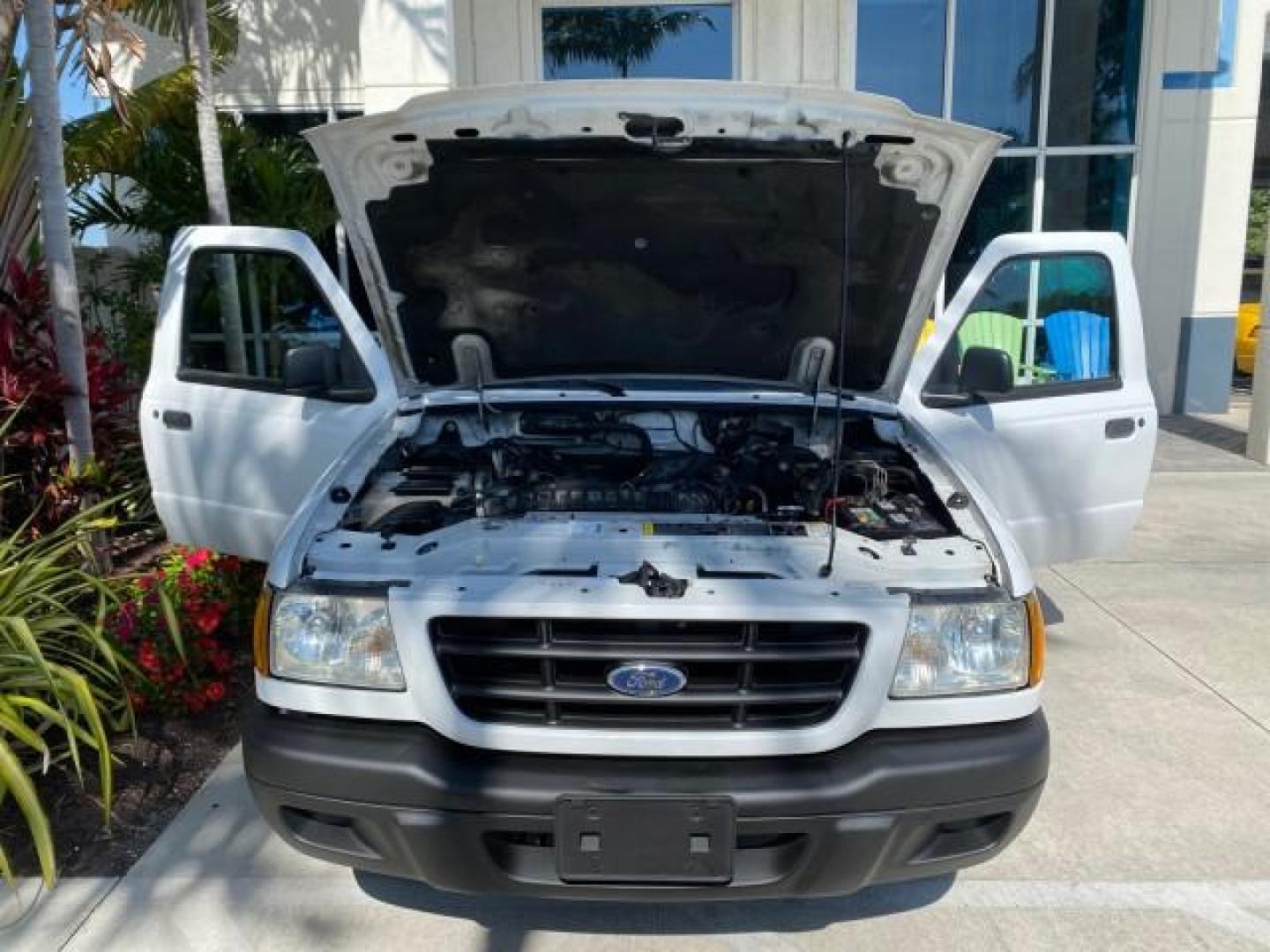 2002 Oxford White /Dark Graphite Ford Ranger Edge 1 OWNER LOW MILES 68,551 (1FTYR10U72P) with an 3.0L SEFI V6 Engine engine, Automatic transmission, located at 4701 North Dixie Hwy, Pompano Beach, FL, 33064, (954) 422-2889, 26.240938, -80.123474 - OUR WEBPAGE FLORIDACARS1.COM HAS OVER 100 PHOTOS AND FREE CARFAX LINK 2002 Ford Ranger Edge 1 OWNER Pickup 3.0L V6 F OHV Gasoline 22 MPG Rear Wheel Drive Features ABS Brakes Air Conditioning AM/FM Stereo Automatic Transmission Bed Liner CD Audio Vinyl Seats 2002 Ford Ranger Edge Regular Cab 2WD is a- Photo#16