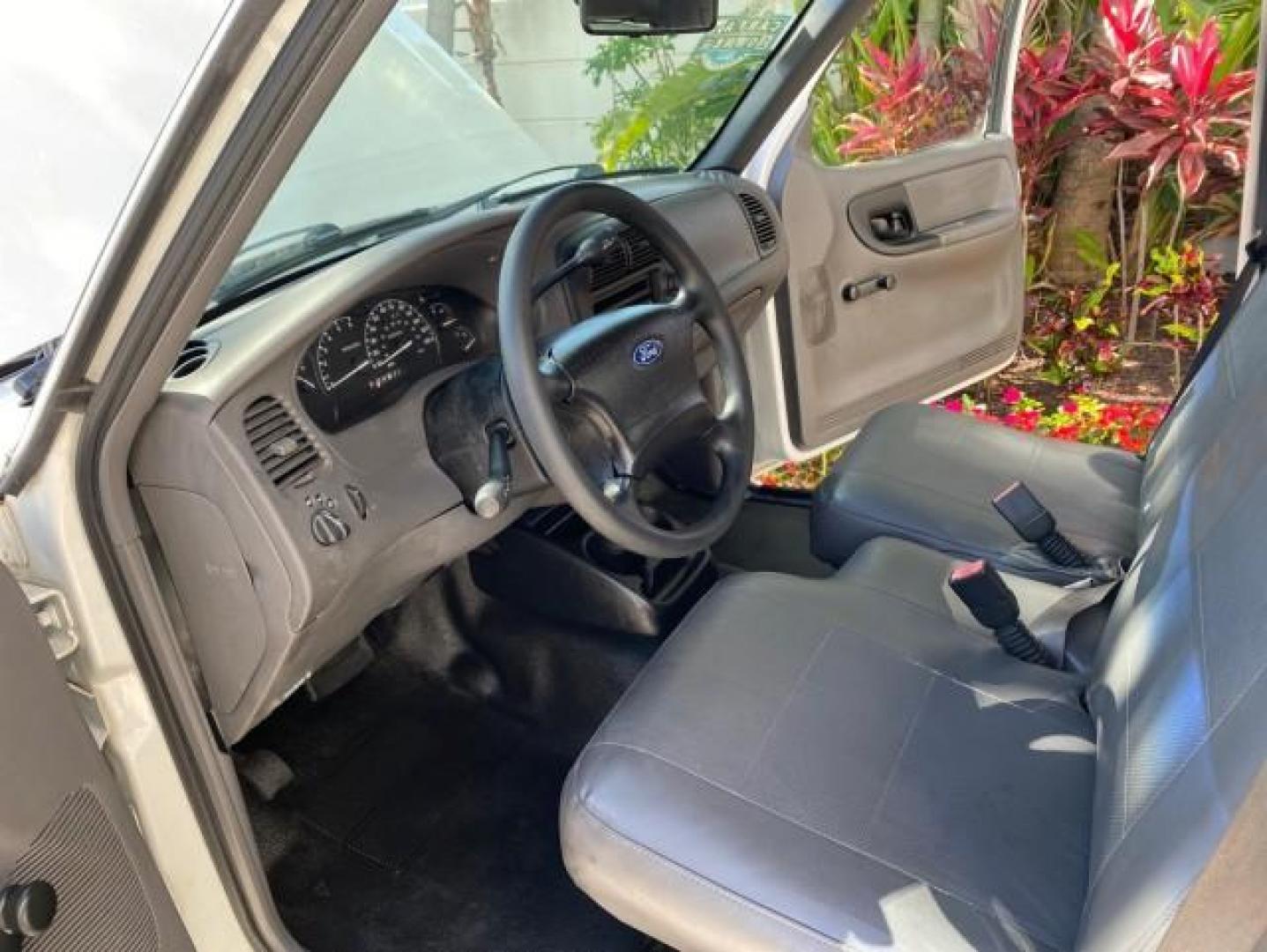 2002 Oxford White /Dark Graphite Ford Ranger Edge 1 OWNER LOW MILES 68,551 (1FTYR10U72P) with an 3.0L SEFI V6 Engine engine, Automatic transmission, located at 4701 North Dixie Hwy, Pompano Beach, FL, 33064, (954) 422-2889, 26.240938, -80.123474 - OUR WEBPAGE FLORIDACARS1.COM HAS OVER 100 PHOTOS AND FREE CARFAX LINK 2002 Ford Ranger Edge 1 OWNER Pickup 3.0L V6 F OHV Gasoline 22 MPG Rear Wheel Drive Features ABS Brakes Air Conditioning AM/FM Stereo Automatic Transmission Bed Liner CD Audio Vinyl Seats 2002 Ford Ranger Edge Regular Cab 2WD is a- Photo#43