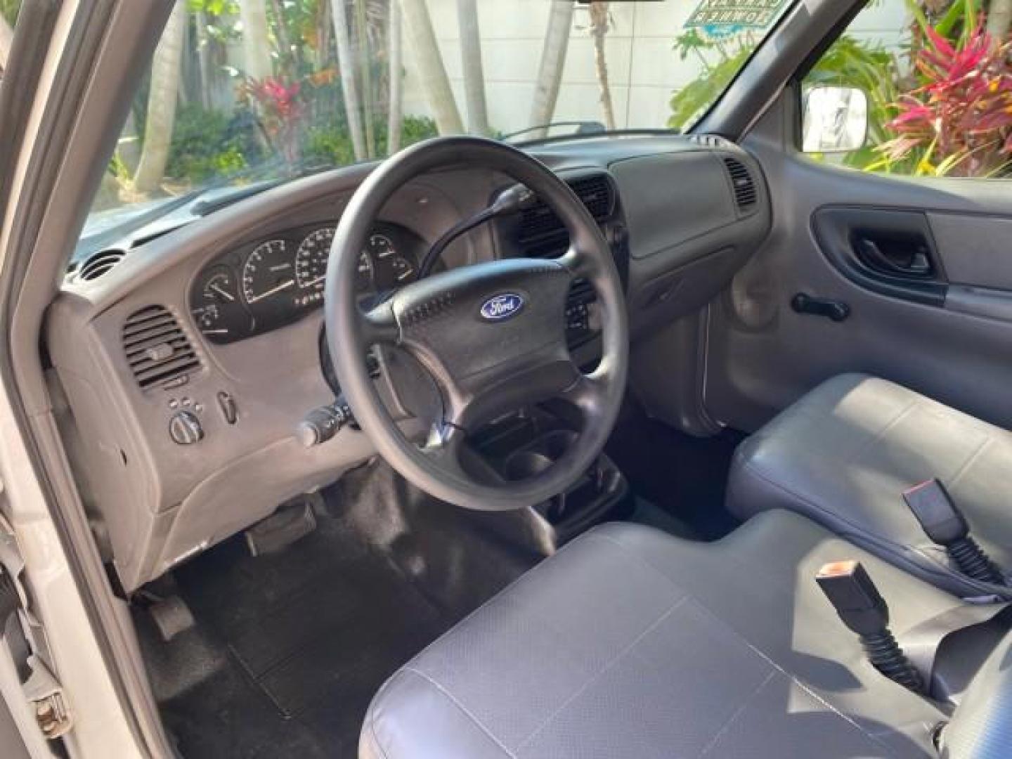 2002 Oxford White /Dark Graphite Ford Ranger Edge 1 OWNER LOW MILES 68,551 (1FTYR10U72P) with an 3.0L SEFI V6 Engine engine, Automatic transmission, located at 4701 North Dixie Hwy, Pompano Beach, FL, 33064, (954) 422-2889, 26.240938, -80.123474 - OUR WEBPAGE FLORIDACARS1.COM HAS OVER 100 PHOTOS AND FREE CARFAX LINK 2002 Ford Ranger Edge 1 OWNER Pickup 3.0L V6 F OHV Gasoline 22 MPG Rear Wheel Drive Features ABS Brakes Air Conditioning AM/FM Stereo Automatic Transmission Bed Liner CD Audio Vinyl Seats 2002 Ford Ranger Edge Regular Cab 2WD is a- Photo#44