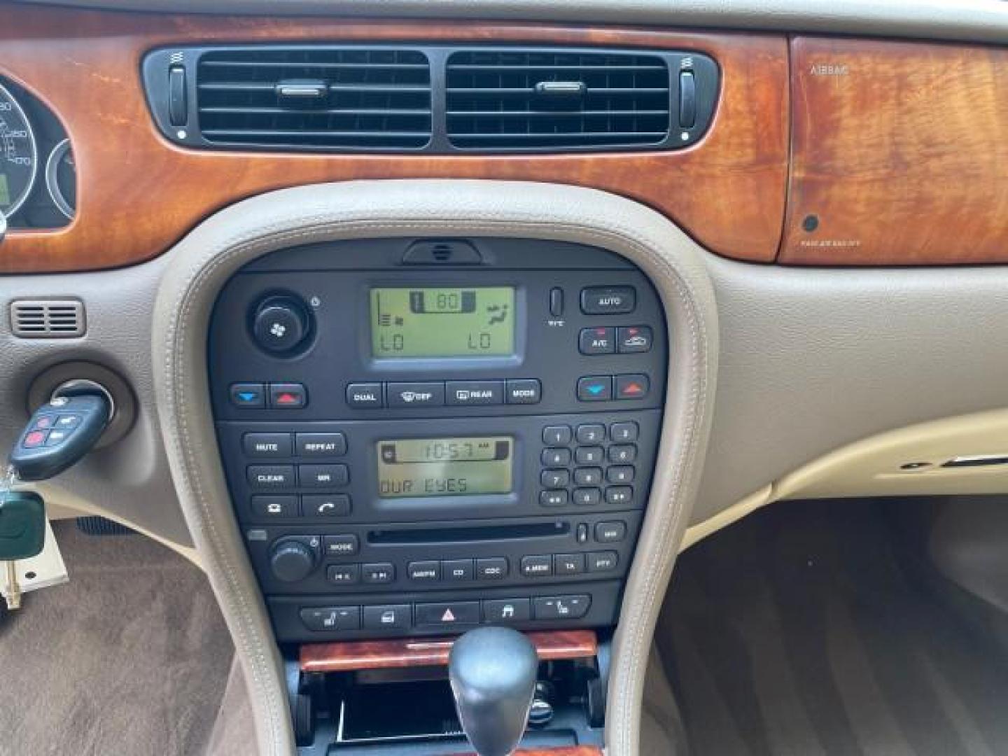 2008 Lunar Grey /Champagne Jaguar S-TYPE 3.0 1 OWNER LOW MILES 27,291 (SAJWA01A58F) with an 3.0L DOHC MPFI 24-Valve V6 Engine engine, Automatic transmission, located at 4701 North Dixie Hwy, Pompano Beach, FL, 33064, (954) 422-2889, 26.240938, -80.123474 - OUR WEBPAGE FLORIDACARS1.COM HAS OVER 100 PHOTOS AND FREE CARFAX LINK 2008 Jaguar S-Type 3.0 1 OWNER Sedan 4 DR 3.0L V6 F DOHC 24V Gasoline 28 MPG Rear Wheel Drive Features ABS Brakes Air Conditioning Alloy Wheels AM/FM Stereo Automatic Transmission CD Audio Cruise Control Front Seat Heaters Leather- Photo#57