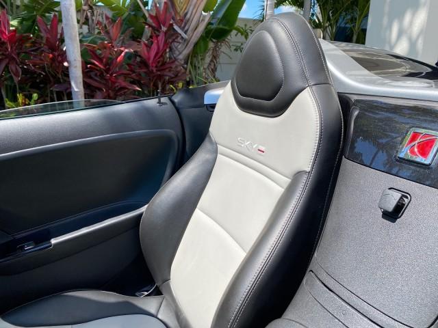 2008 Carbon Flash /Light Titanium Saturn Sky Red Line Carbon Flash SE 5 SPD (1G8MJ35X88Y) with an Turbocharged And Intercooled Ecotec 2.0L VVT DOHC 4-Cyl Aluminum Engine engine, Manual transmission, located at 4701 North Dixie Hwy, Pompano Beach, FL, 33064, (954) 422-2889, 26.240938, -80.123474 - OUR WEBPAGE FLORIDACARS1.COM HAS OVER 100 PHOTOS AND FREE CARFAX LINK 2008 Saturn SKY Red Line Carbon Flash SE Convertible 2.0L I4 F DOHC Gasoline 31 MPG Rear Wheel Drive Features ABS Brakes Air Conditioning Alloy Wheels AM/FM Stereo Auxiliary Audio Input CD Audio Cruise Control Leather Seats Manual - Photo#88