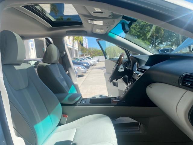 2011 Cerulean Blue Metallic /Light Gray Lexus RX 350 SUV LOW MILES 55,895 1 OWNER (2T2ZK1BAXBC) with an 3.5L DOHC SFI 24-Valve V6 Engine engine, Automatic transmission, located at 4701 North Dixie Hwy, Pompano Beach, FL, 33064, (954) 422-2889, 26.240938, -80.123474 - OUR WEBPAGE FLORIDACARS1.COM HAS OVER 100 PHOTOS AND FREE CARFAX LINK 2011 Lexus RX 350 1 OWNER 4 Door Wagon/Sport Utility 3.5L V6 F DOHC 24V Gasoline 25 MPG Front Wheel Drive Features A/C Seat(s) ABS Brakes Air Conditioning Alloy Wheels AM/FM Stereo Automatic Transmission Auxiliary Audio Input Blue - Photo#12
