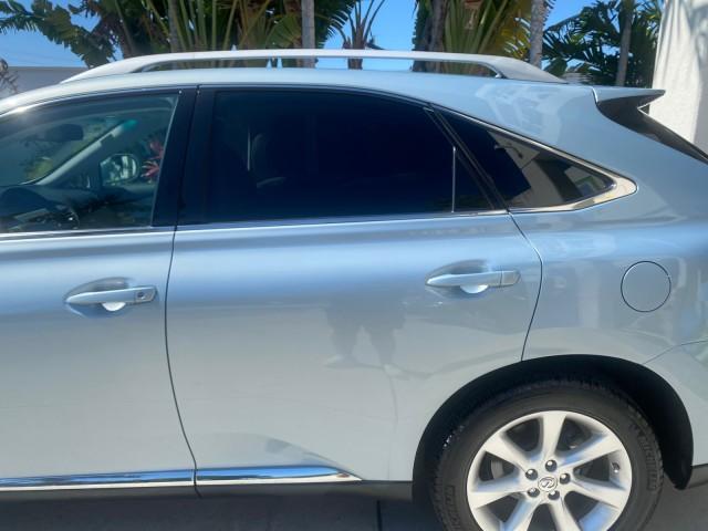 2011 Cerulean Blue Metallic /Light Gray Lexus RX 350 SUV LOW MILES 55,895 1 OWNER (2T2ZK1BAXBC) with an 3.5L DOHC SFI 24-Valve V6 Engine engine, Automatic transmission, located at 4701 North Dixie Hwy, Pompano Beach, FL, 33064, (954) 422-2889, 26.240938, -80.123474 - OUR WEBPAGE FLORIDACARS1.COM HAS OVER 100 PHOTOS AND FREE CARFAX LINK 2011 Lexus RX 350 1 OWNER 4 Door Wagon/Sport Utility 3.5L V6 F DOHC 24V Gasoline 25 MPG Front Wheel Drive Features A/C Seat(s) ABS Brakes Air Conditioning Alloy Wheels AM/FM Stereo Automatic Transmission Auxiliary Audio Input Blue - Photo#81
