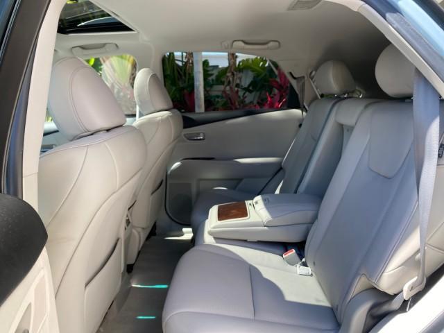 2011 Cerulean Blue Metallic /Light Gray Lexus RX 350 SUV LOW MILES 55,895 1 OWNER (2T2ZK1BAXBC) with an 3.5L DOHC SFI 24-Valve V6 Engine engine, Automatic transmission, located at 4701 North Dixie Hwy, Pompano Beach, FL, 33064, (954) 422-2889, 26.240938, -80.123474 - OUR WEBPAGE FLORIDACARS1.COM HAS OVER 100 PHOTOS AND FREE CARFAX LINK 2011 Lexus RX 350 1 OWNER 4 Door Wagon/Sport Utility 3.5L V6 F DOHC 24V Gasoline 25 MPG Front Wheel Drive Features A/C Seat(s) ABS Brakes Air Conditioning Alloy Wheels AM/FM Stereo Automatic Transmission Auxiliary Audio Input Blue - Photo#85