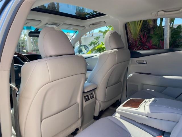2011 Cerulean Blue Metallic /Light Gray Lexus RX 350 SUV LOW MILES 55,895 1 OWNER (2T2ZK1BAXBC) with an 3.5L DOHC SFI 24-Valve V6 Engine engine, Automatic transmission, located at 4701 North Dixie Hwy, Pompano Beach, FL, 33064, (954) 422-2889, 26.240938, -80.123474 - OUR WEBPAGE FLORIDACARS1.COM HAS OVER 100 PHOTOS AND FREE CARFAX LINK 2011 Lexus RX 350 1 OWNER 4 Door Wagon/Sport Utility 3.5L V6 F DOHC 24V Gasoline 25 MPG Front Wheel Drive Features A/C Seat(s) ABS Brakes Air Conditioning Alloy Wheels AM/FM Stereo Automatic Transmission Auxiliary Audio Input Blue - Photo#88