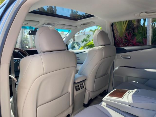 2011 Cerulean Blue Metallic /Light Gray Lexus RX 350 SUV LOW MILES 55,895 1 OWNER (2T2ZK1BAXBC) with an 3.5L DOHC SFI 24-Valve V6 Engine engine, Automatic transmission, located at 4701 North Dixie Hwy, Pompano Beach, FL, 33064, (954) 422-2889, 26.240938, -80.123474 - OUR WEBPAGE FLORIDACARS1.COM HAS OVER 100 PHOTOS AND FREE CARFAX LINK 2011 Lexus RX 350 1 OWNER 4 Door Wagon/Sport Utility 3.5L V6 F DOHC 24V Gasoline 25 MPG Front Wheel Drive Features A/C Seat(s) ABS Brakes Air Conditioning Alloy Wheels AM/FM Stereo Automatic Transmission Auxiliary Audio Input Blue - Photo#89