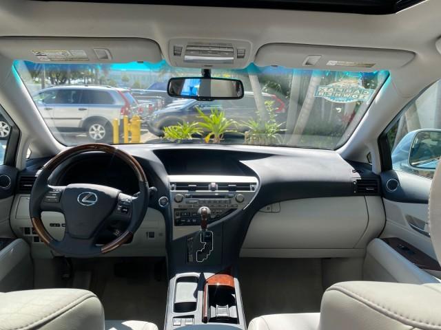 2011 Cerulean Blue Metallic /Light Gray Lexus RX 350 SUV LOW MILES 55,895 1 OWNER (2T2ZK1BAXBC) with an 3.5L DOHC SFI 24-Valve V6 Engine engine, Automatic transmission, located at 4701 North Dixie Hwy, Pompano Beach, FL, 33064, (954) 422-2889, 26.240938, -80.123474 - OUR WEBPAGE FLORIDACARS1.COM HAS OVER 100 PHOTOS AND FREE CARFAX LINK 2011 Lexus RX 350 1 OWNER 4 Door Wagon/Sport Utility 3.5L V6 F DOHC 24V Gasoline 25 MPG Front Wheel Drive Features A/C Seat(s) ABS Brakes Air Conditioning Alloy Wheels AM/FM Stereo Automatic Transmission Auxiliary Audio Input Blue - Photo#91