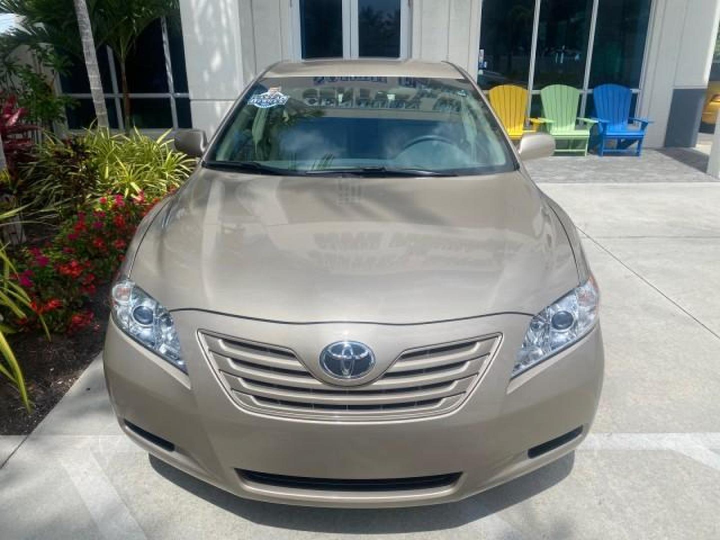 2009 Desert Sand Metallic /Bisque Toyota Camry LE LOW MILES 18,727 1 OWNER (4T1BE46K59U) with an 2.4L DOHC VVT-i 16-Valve 4-Cyl Engine engine, Automatic transmission, located at 4701 North Dixie Hwy, Pompano Beach, FL, 33064, (954) 422-2889, 26.240938, -80.123474 - OUR WEBPAGE FLORIDACARS1.COM HAS OVER 100 PHOTOS AND FREE CARFAX LINK 2009 Toyota Camry LE 1 OWNER Sedan 4 DR 2.4L I4 F DOHC 16V Gasoline 31 MPG Front Wheel Drive Features ABS Brakes Air Conditioning AM/FM Stereo Automatic Transmission Auxiliary Audio Input CD Audio Cruise Control Leather Seats Over - Photo#27