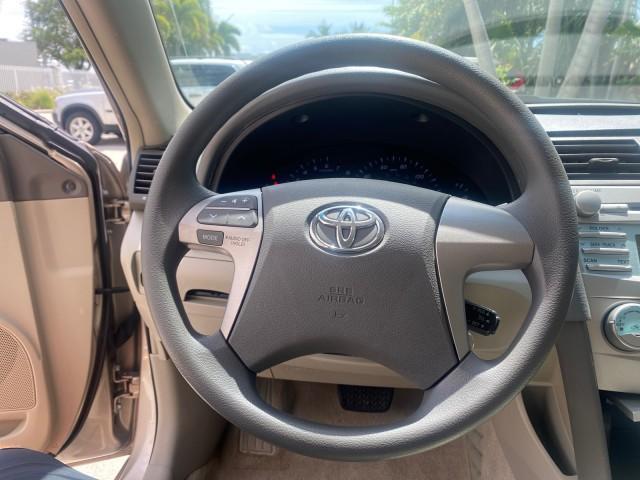 2009 Desert Sand Metallic /Bisque Toyota Camry LE LOW MILES 18,727 1 OWNER (4T1BE46K59U) with an 2.4L DOHC VVT-i 16-Valve 4-Cyl Engine engine, Automatic transmission, located at 4701 North Dixie Hwy, Pompano Beach, FL, 33064, (954) 422-2889, 26.240938, -80.123474 - OUR WEBPAGE FLORIDACARS1.COM HAS OVER 100 PHOTOS AND FREE CARFAX LINK 2009 Toyota Camry LE 1 OWNER Sedan 4 DR 2.4L I4 F DOHC 16V Gasoline 31 MPG Front Wheel Drive Features ABS Brakes Air Conditioning AM/FM Stereo Automatic Transmission Auxiliary Audio Input CD Audio Cruise Control Leather Seats Over - Photo#49