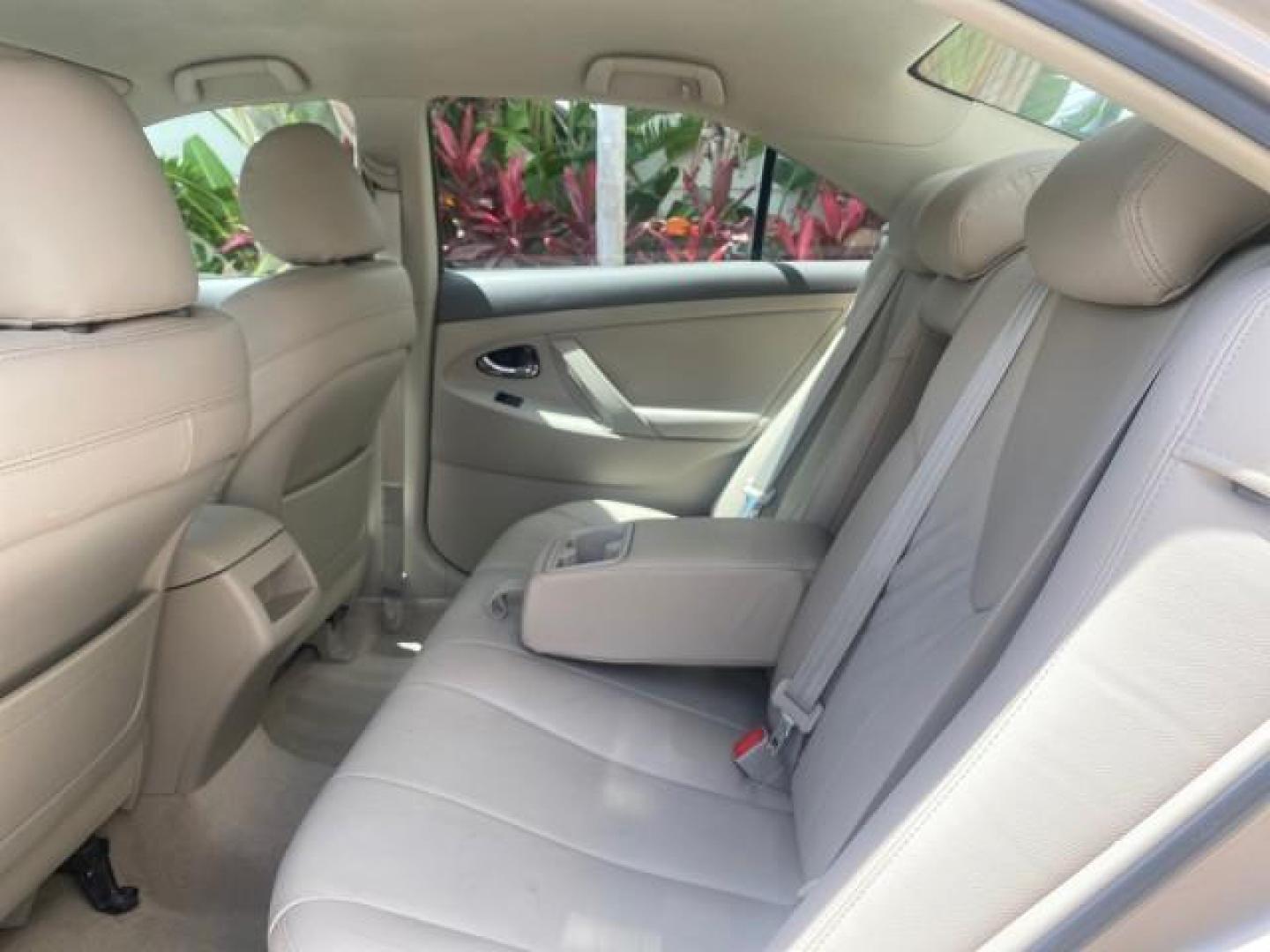 2009 Desert Sand Metallic /Bisque Toyota Camry LE LOW MILES 18,727 1 OWNER (4T1BE46K59U) with an 2.4L DOHC VVT-i 16-Valve 4-Cyl Engine engine, Automatic transmission, located at 4701 North Dixie Hwy, Pompano Beach, FL, 33064, (954) 422-2889, 26.240938, -80.123474 - OUR WEBPAGE FLORIDACARS1.COM HAS OVER 100 PHOTOS AND FREE CARFAX LINK 2009 Toyota Camry LE 1 OWNER Sedan 4 DR 2.4L I4 F DOHC 16V Gasoline 31 MPG Front Wheel Drive Features ABS Brakes Air Conditioning AM/FM Stereo Automatic Transmission Auxiliary Audio Input CD Audio Cruise Control Leather Seats Over - Photo#76
