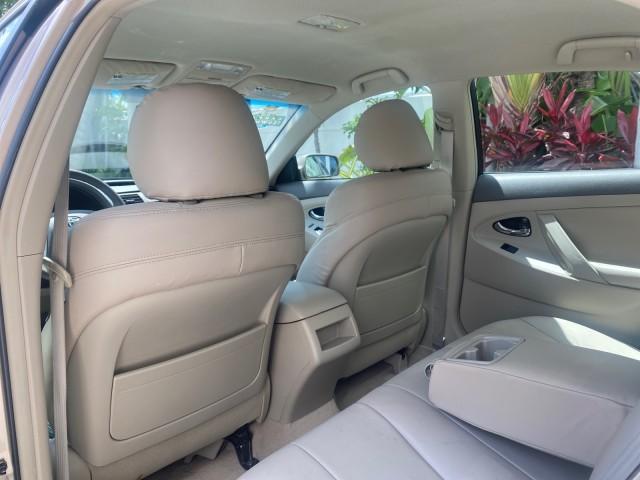2009 Desert Sand Metallic /Bisque Toyota Camry LE LOW MILES 18,727 1 OWNER (4T1BE46K59U) with an 2.4L DOHC VVT-i 16-Valve 4-Cyl Engine engine, Automatic transmission, located at 4701 North Dixie Hwy, Pompano Beach, FL, 33064, (954) 422-2889, 26.240938, -80.123474 - OUR WEBPAGE FLORIDACARS1.COM HAS OVER 100 PHOTOS AND FREE CARFAX LINK 2009 Toyota Camry LE 1 OWNER Sedan 4 DR 2.4L I4 F DOHC 16V Gasoline 31 MPG Front Wheel Drive Features ABS Brakes Air Conditioning AM/FM Stereo Automatic Transmission Auxiliary Audio Input CD Audio Cruise Control Leather Seats Over - Photo#79