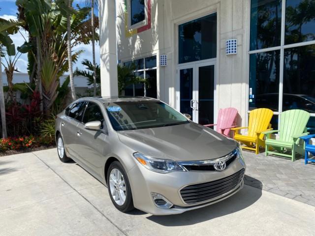 2013 Champagne Mica /Light Gray Toyota Avalon XLE Premium LOW MILES 56,196 (4T1BK1EB6DU) with an 3.5L DOHC EFI 24-Valve V6 Engine engine, Automatic transmission, located at 4701 North Dixie Hwy, Pompano Beach, FL, 33064, (954) 422-2889, 26.240938, -80.123474 - OUR WEBPAGE FLORIDACARS1.COM HAS OVER 100 PHOTOS AND FREE CARFAX LINK 2013 Toyota Avalon XLE Sedan 4 DR 3.5L V6 F DOHC 24V Gasoline 31 MPG Front Wheel Drive Features ABS Brakes Air Conditioning Alloy Wheels AM/FM Stereo Automatic Transmission Auxiliary Audio Input Bluetooth Technology CD Audio Cruis - Photo#1