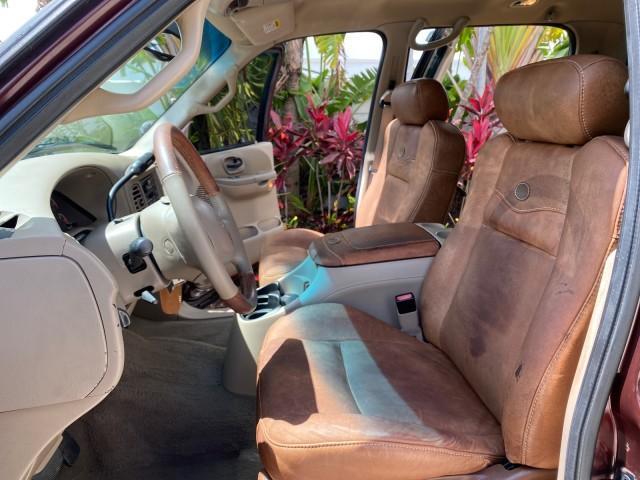 2002 Toreador Red Metallic /Dark Brown Ford F-150 CREW CAB King Ranch LOW MILES 56,886 (1FTRW07L12K) with an 5.4L SEFI OHC V8 Triton Engine engine, Automatic transmission, located at 4701 North Dixie Hwy, Pompano Beach, FL, 33064, (954) 422-2889, 26.240938, -80.123474 - OUR WEBPAGE FLORIDACARS1.COM HAS OVER 100 PHOTOS AND FREE CARFAX LINK 2002 Ford F-150 King Ranch Crew Pickup 5.4L V8 F SOHC 16V Gasoline 19 MPG Rear Wheel Drive Features ABS Brakes Air Conditioning Alloy Wheels AM/FM Stereo Automatic Transmission Bed Liner Cassette Player Cruise Control Leather Seat - Photo#10