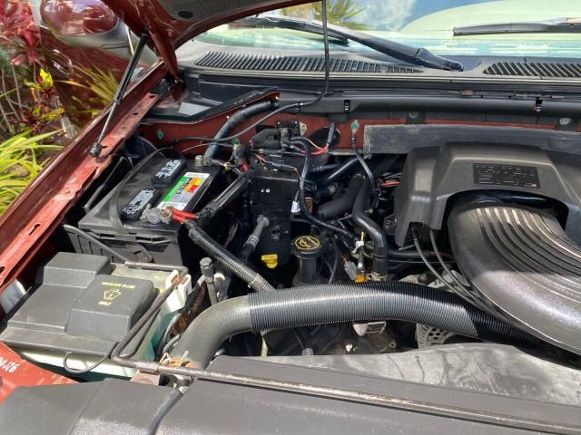 2002 Toreador Red Metallic /Dark Brown Ford F-150 CREW CAB King Ranch LOW MILES 56,886 (1FTRW07L12K) with an 5.4L SEFI OHC V8 Triton Engine engine, Automatic transmission, located at 4701 North Dixie Hwy, Pompano Beach, FL, 33064, (954) 422-2889, 26.240938, -80.123474 - OUR WEBPAGE FLORIDACARS1.COM HAS OVER 100 PHOTOS AND FREE CARFAX LINK 2002 Ford F-150 King Ranch Crew Pickup 5.4L V8 F SOHC 16V Gasoline 19 MPG Rear Wheel Drive Features ABS Brakes Air Conditioning Alloy Wheels AM/FM Stereo Automatic Transmission Bed Liner Cassette Player Cruise Control Leather Seat - Photo#24