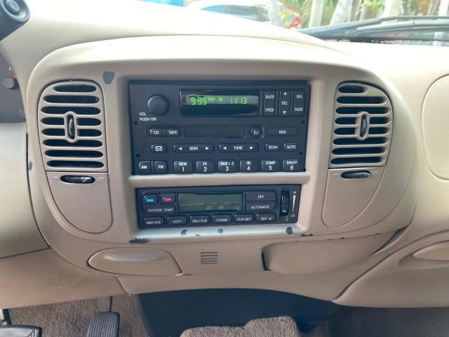 2002 Toreador Red Metallic /Dark Brown Ford F-150 CREW CAB King Ranch LOW MILES 56,886 (1FTRW07L12K) with an 5.4L SEFI OHC V8 Triton Engine engine, Automatic transmission, located at 4701 North Dixie Hwy, Pompano Beach, FL, 33064, (954) 422-2889, 26.240938, -80.123474 - OUR WEBPAGE FLORIDACARS1.COM HAS OVER 100 PHOTOS AND FREE CARFAX LINK 2002 Ford F-150 King Ranch Crew Pickup 5.4L V8 F SOHC 16V Gasoline 19 MPG Rear Wheel Drive Features ABS Brakes Air Conditioning Alloy Wheels AM/FM Stereo Automatic Transmission Bed Liner Cassette Player Cruise Control Leather Seat - Photo#57