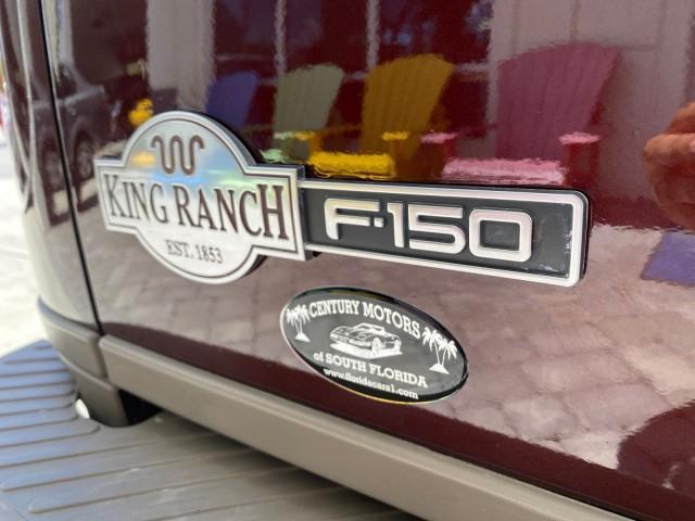 2002 Toreador Red Metallic /Dark Brown Ford F-150 CREW CAB King Ranch LOW MILES 56,886 (1FTRW07L12K) with an 5.4L SEFI OHC V8 Triton Engine engine, Automatic transmission, located at 4701 North Dixie Hwy, Pompano Beach, FL, 33064, (954) 422-2889, 26.240938, -80.123474 - OUR WEBPAGE FLORIDACARS1.COM HAS OVER 100 PHOTOS AND FREE CARFAX LINK 2002 Ford F-150 King Ranch Crew Pickup 5.4L V8 F SOHC 16V Gasoline 19 MPG Rear Wheel Drive Features ABS Brakes Air Conditioning Alloy Wheels AM/FM Stereo Automatic Transmission Bed Liner Cassette Player Cruise Control Leather Seat - Photo#96