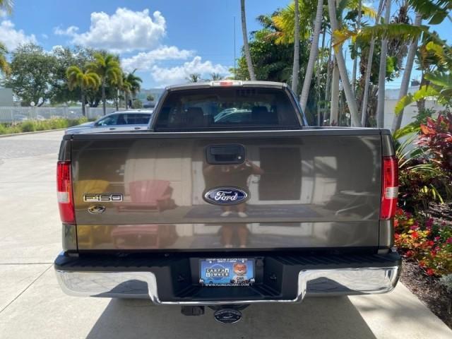 2008 Pueblo Gold Metallic /Tan Ford F-150 4WD Lariat 1 OWNER LOW MILES 83,919 (1FTPX14V58F) with an 5.4L 24-Valve EFI FFV V8 Engine engine, Automatic transmission, located at 4701 North Dixie Hwy, Pompano Beach, FL, 33064, (954) 422-2889, 26.240938, -80.123474 - OUR WEBPAGE FLORIDACARS1.COM HAS OVER 100 PHOTOS AND FREE CARFAX LINK 2008 Ford F-150 Lariat 1 OWNER 4 Door Extended Cab Pickup 5.4L V8 F SOHC Flex Fuel 17 MPG Rear Wheel Drive w/ 4X4 Features 4WD/AWD ABS Brakes Air Conditioning Alloy Wheels AM/FM Stereo Automatic Transmission Auxiliary Audio Input - Photo#35