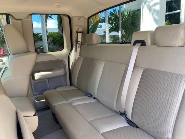 2008 Pueblo Gold Metallic /Tan Ford F-150 4WD Lariat 1 OWNER LOW MILES 83,919 (1FTPX14V58F) with an 5.4L 24-Valve EFI FFV V8 Engine engine, Automatic transmission, located at 4701 North Dixie Hwy, Pompano Beach, FL, 33064, (954) 422-2889, 26.240938, -80.123474 - OUR WEBPAGE FLORIDACARS1.COM HAS OVER 100 PHOTOS AND FREE CARFAX LINK 2008 Ford F-150 Lariat 1 OWNER 4 Door Extended Cab Pickup 5.4L V8 F SOHC Flex Fuel 17 MPG Rear Wheel Drive w/ 4X4 Features 4WD/AWD ABS Brakes Air Conditioning Alloy Wheels AM/FM Stereo Automatic Transmission Auxiliary Audio Input - Photo#80