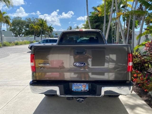 2008 Pueblo Gold Metallic /Tan Ford F-150 4WD Lariat 1 OWNER LOW MILES 83,919 (1FTPX14V58F) with an 5.4L 24-Valve EFI FFV V8 Engine engine, Automatic transmission, located at 4701 North Dixie Hwy, Pompano Beach, FL, 33064, (954) 422-2889, 26.240938, -80.123474 - OUR WEBPAGE FLORIDACARS1.COM HAS OVER 100 PHOTOS AND FREE CARFAX LINK 2008 Ford F-150 Lariat 1 OWNER 4 Door Extended Cab Pickup 5.4L V8 F SOHC Flex Fuel 17 MPG Rear Wheel Drive w/ 4X4 Features 4WD/AWD ABS Brakes Air Conditioning Alloy Wheels AM/FM Stereo Automatic Transmission Auxiliary Audio Input - Photo#96