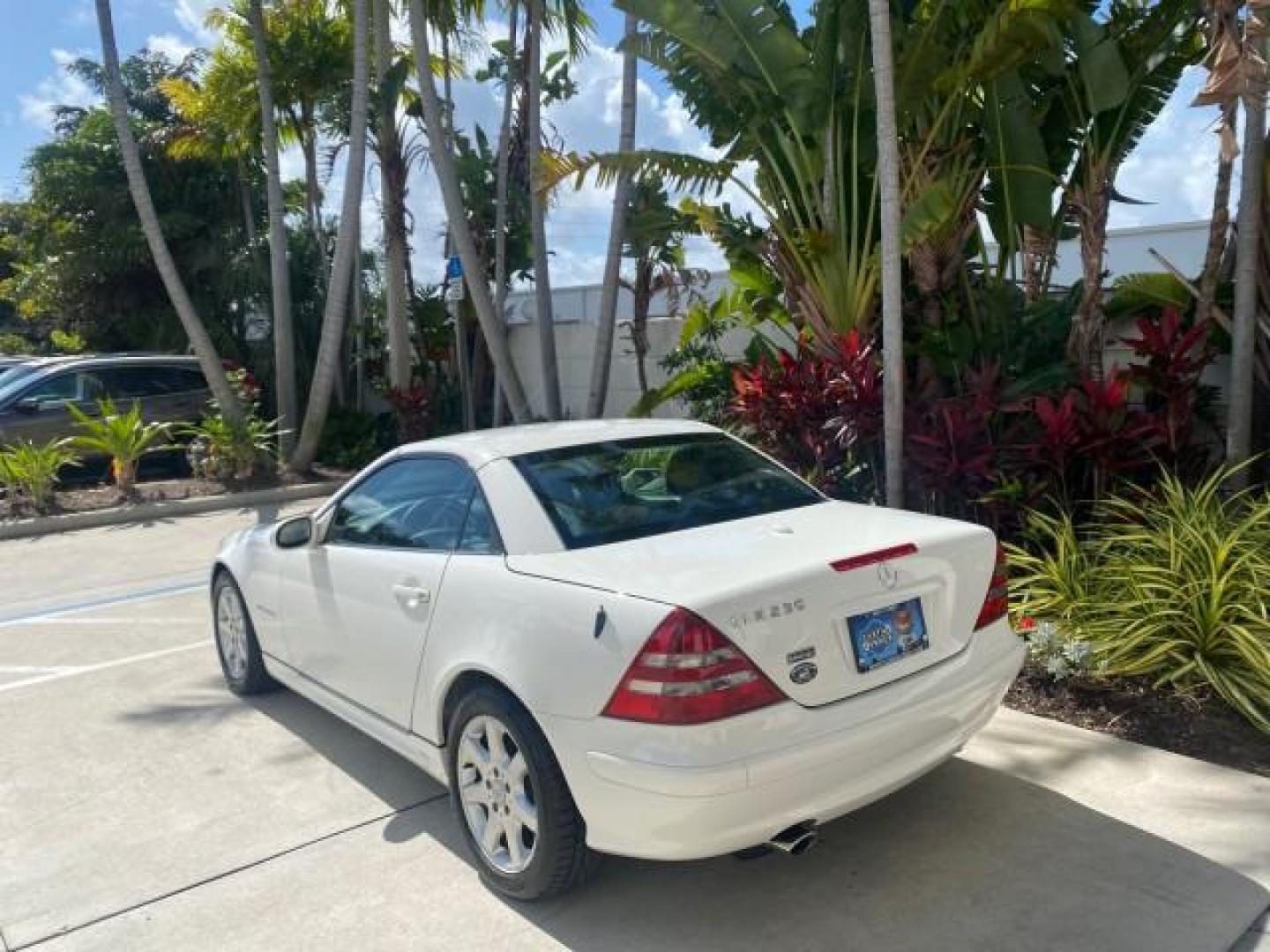 2002 Alabaster White /Charcoal/Beige Mercedes-Benz SLK-Class 2.3L SLK CONV LOW MILES 48,941 (WDBKK49F32F) with an 2.3L Supercharged And Intercooled DOHC SMPI 16-Valve In-Line 4-Cyl Engine engine, Automatic transmission, located at 4701 North Dixie Hwy, Pompano Beach, FL, 33064, (954) 422-2889, 26.240938, -80.123474 - OUR WEBPAGE FLORIDACARS1.COM HAS OVER 100 PHOTOS AND FREE CARFAX LINK 2002 Mercedes-Benz SLK 230 Kompressor Convertible 2.3L I4 F DOHC 16V Gasoline 30 MPG Rear Wheel Drive Features ABS Brakes Air Conditioning Alloy Wheels AM/FM Stereo Automatic Transmission BOSE Sound System Cassette Player Cruise C- Photo#5