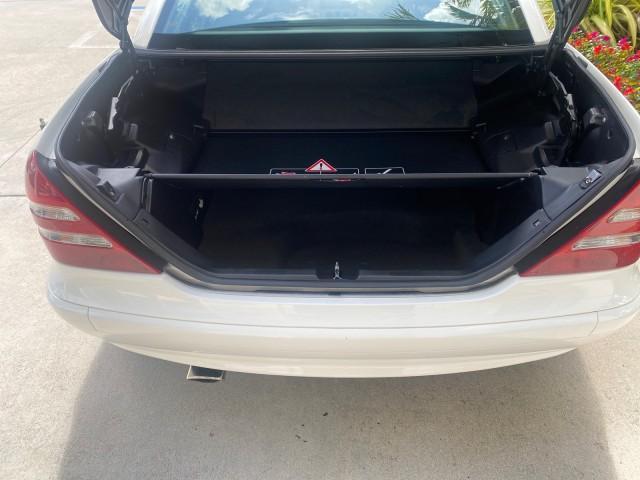 2002 Alabaster White /Charcoal/Beige Mercedes-Benz SLK-Class 2.3L SLK CONV LOW MILES 48,941 (WDBKK49F32F) with an 2.3L Supercharged And Intercooled DOHC SMPI 16-Valve In-Line 4-Cyl Engine engine, Automatic transmission, located at 4701 North Dixie Hwy, Pompano Beach, FL, 33064, (954) 422-2889, 26.240938, -80.123474 - OUR WEBPAGE FLORIDACARS1.COM HAS OVER 100 PHOTOS AND FREE CARFAX LINK 2002 Mercedes-Benz SLK 230 Kompressor Convertible 2.3L I4 F DOHC 16V Gasoline 30 MPG Rear Wheel Drive Features ABS Brakes Air Conditioning Alloy Wheels AM/FM Stereo Automatic Transmission BOSE Sound System Cassette Player Cruise C - Photo#96